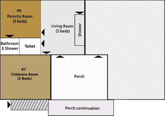 Left Family Cabin Blueprint